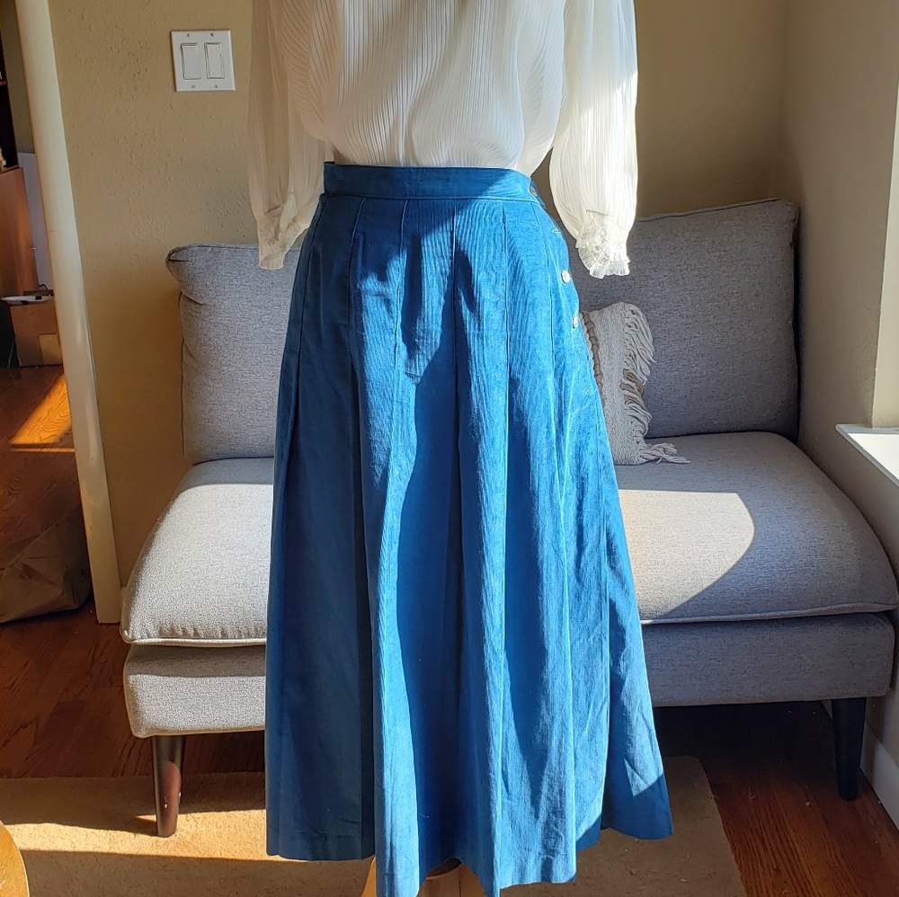 Vintage Laura Ashley corduroy skirt